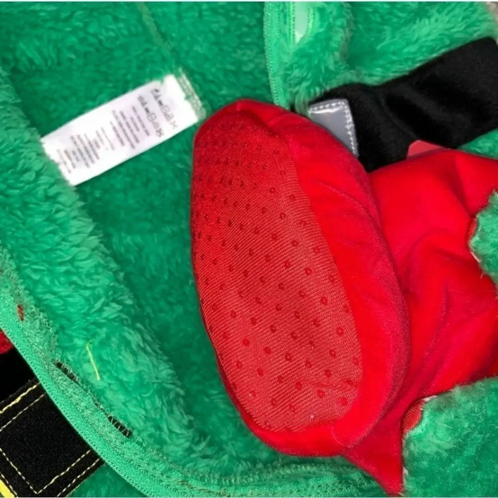 Adorable Baby Elf Fleece Snowsuit Costume Outfit Sz 3-6 Mos